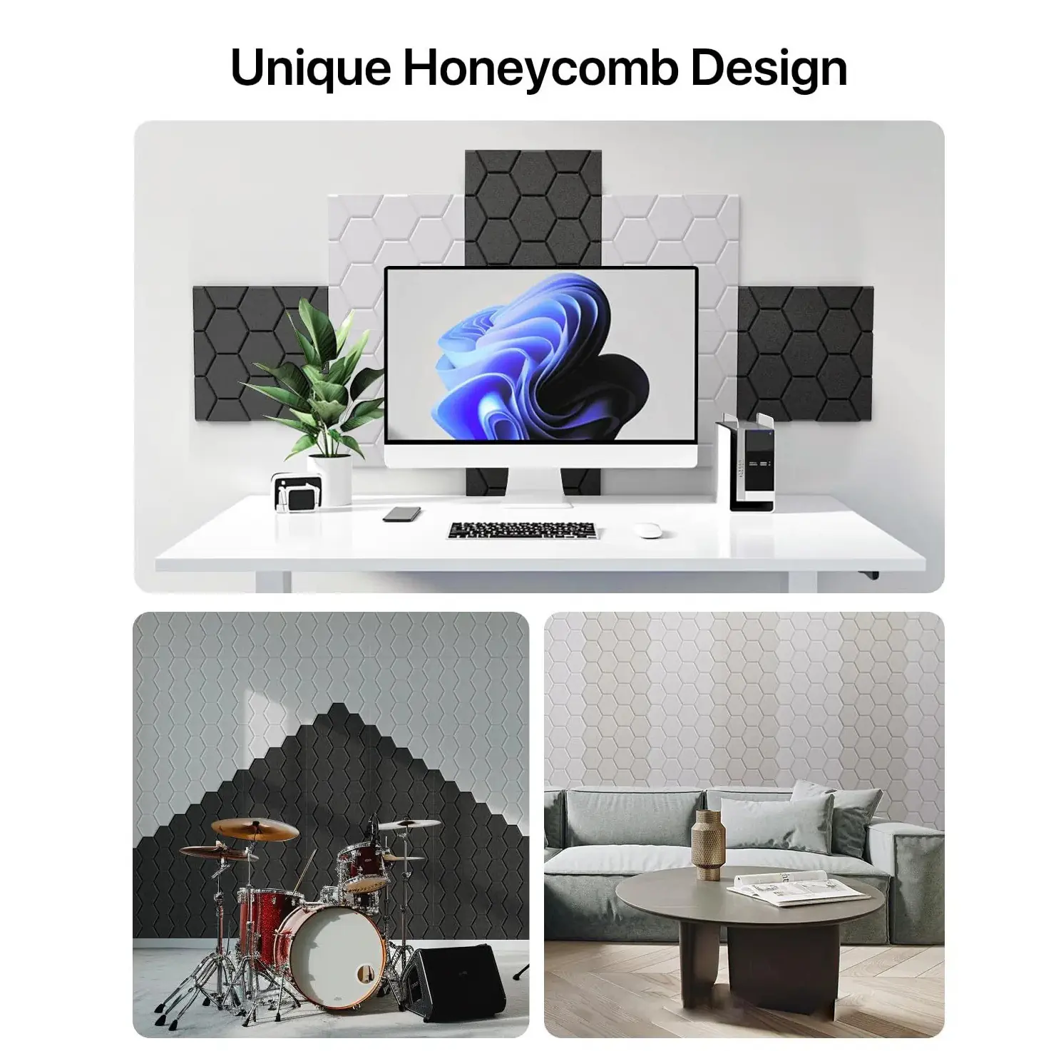 Self-adhesive sound-absorbing wall stickers for multiple scenarios - 图片 5