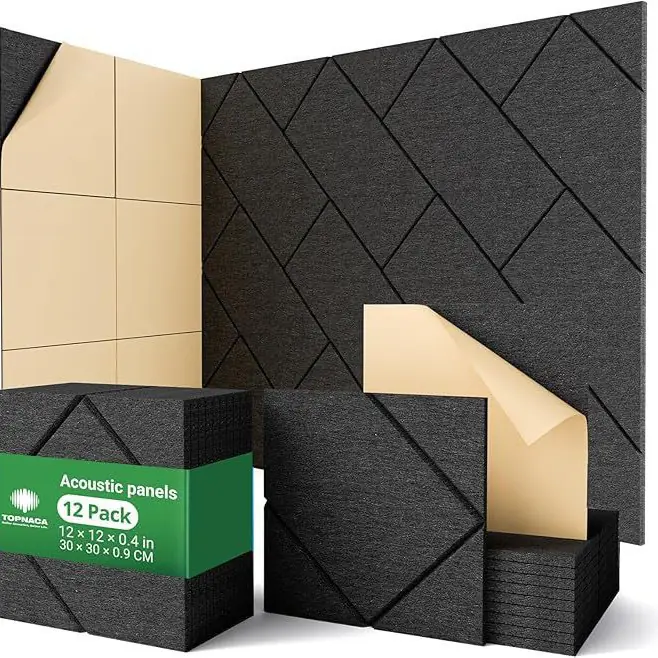 3D diamond self-adhesive soundproof cotton - 图片 3