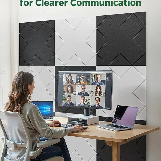 3D diamond self-adhesive soundproof cotton - 图片 4