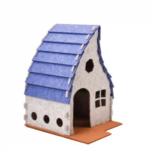 Acoustic Panel Cat Bed – Eco-friendly Felt Cat Cave, Hot Sale Warm Pet House for Indoor Dogs & Cats Multi Color