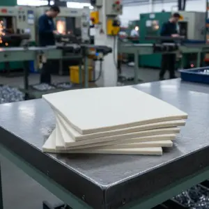 Eco-Friendly Heavy Duty White Wool Felt Sheets – Custom Size for Industrial & DIY Applications