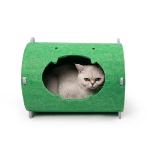 Innovative Acoustic Panel Cat Bed – Multi Color Felt Cat Cave House, Cozy Eco-friendly Pet Bed for Indoor Pets Popular